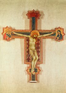 Kruzifix mit der Jungfrau und dem Heiligen Johannes